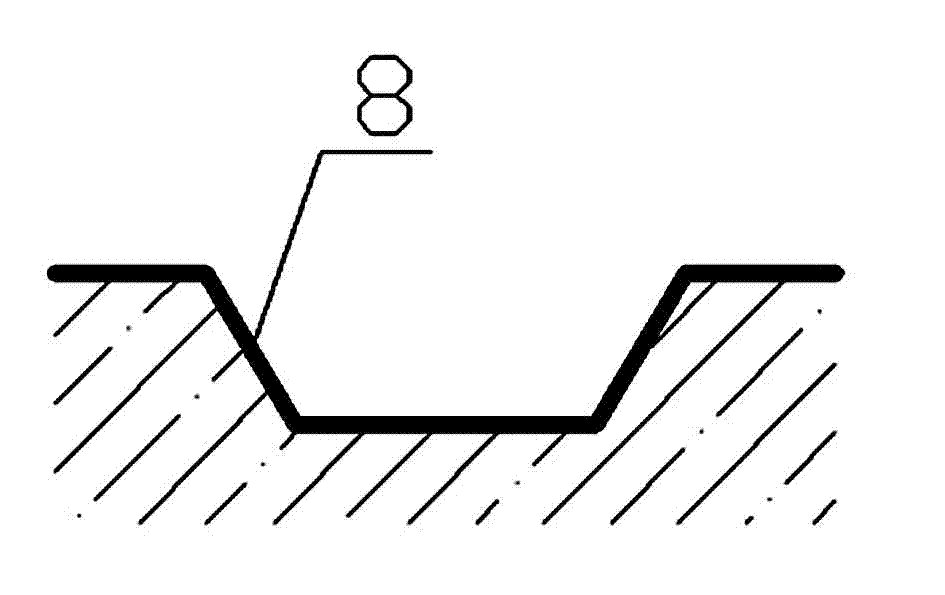 Large-area hydraulic fill dredging powder ground base disposed by vibration liquidizing drainage