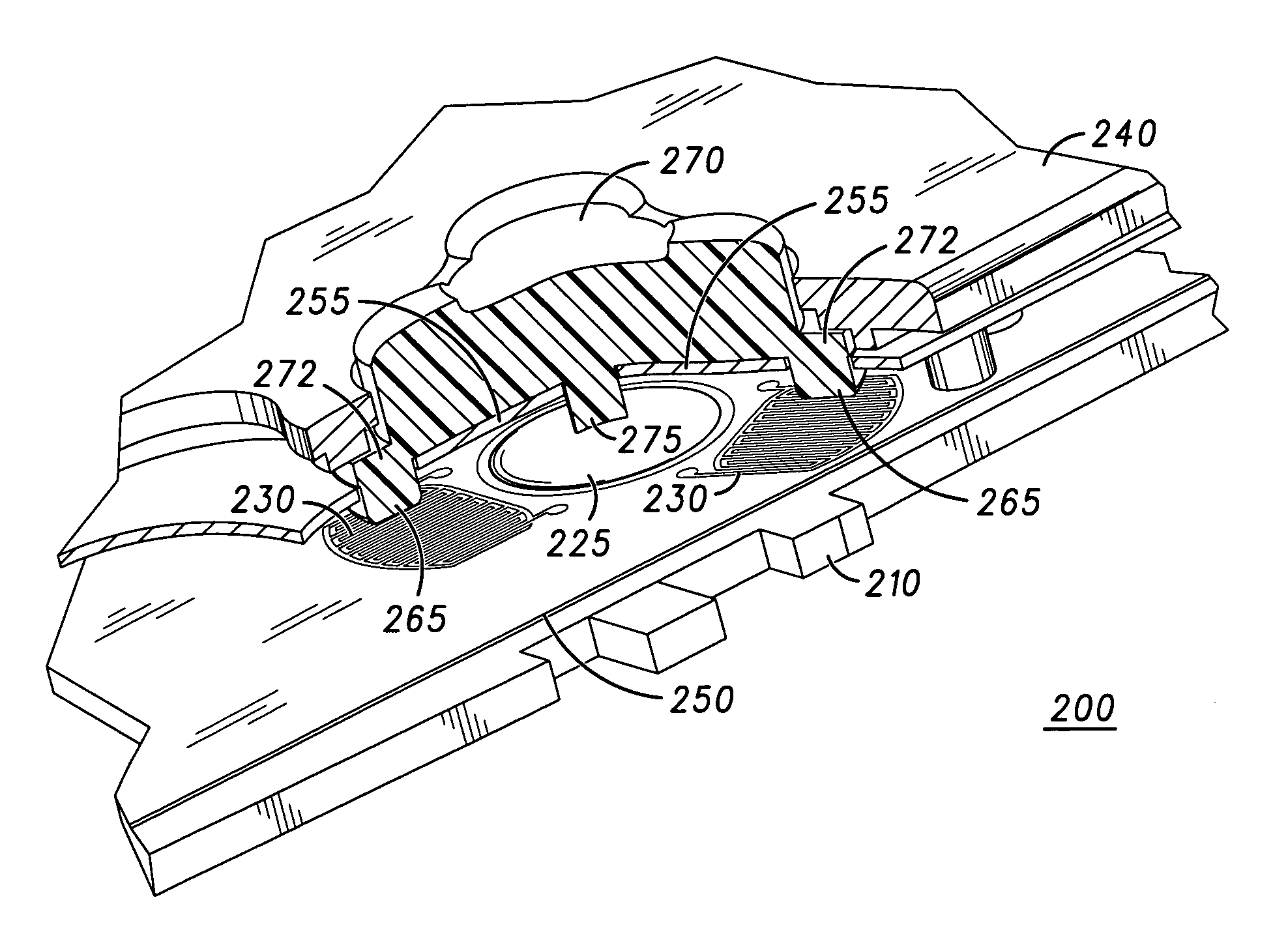 Electronic device with force sensing key