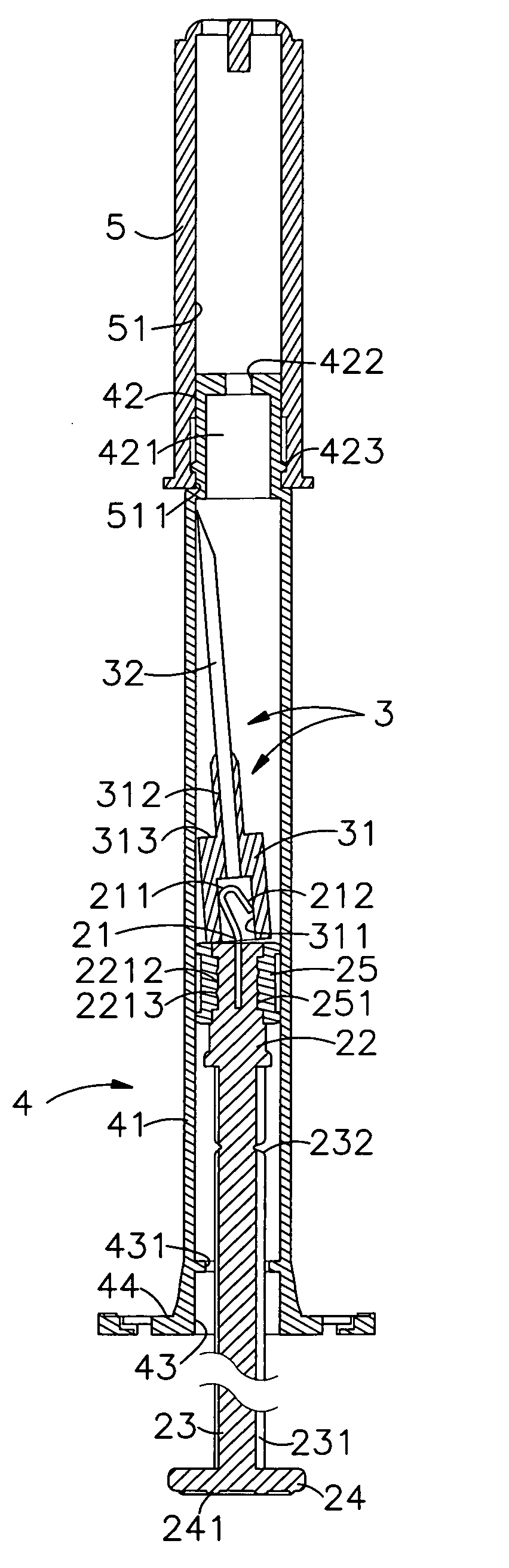 Safety syringe, syringe plunger processing system and method