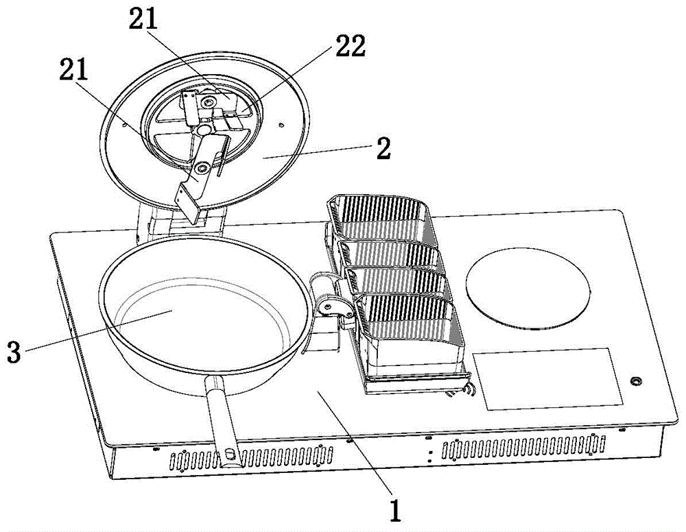 Stirring mechanism for intelligent cooking equipment