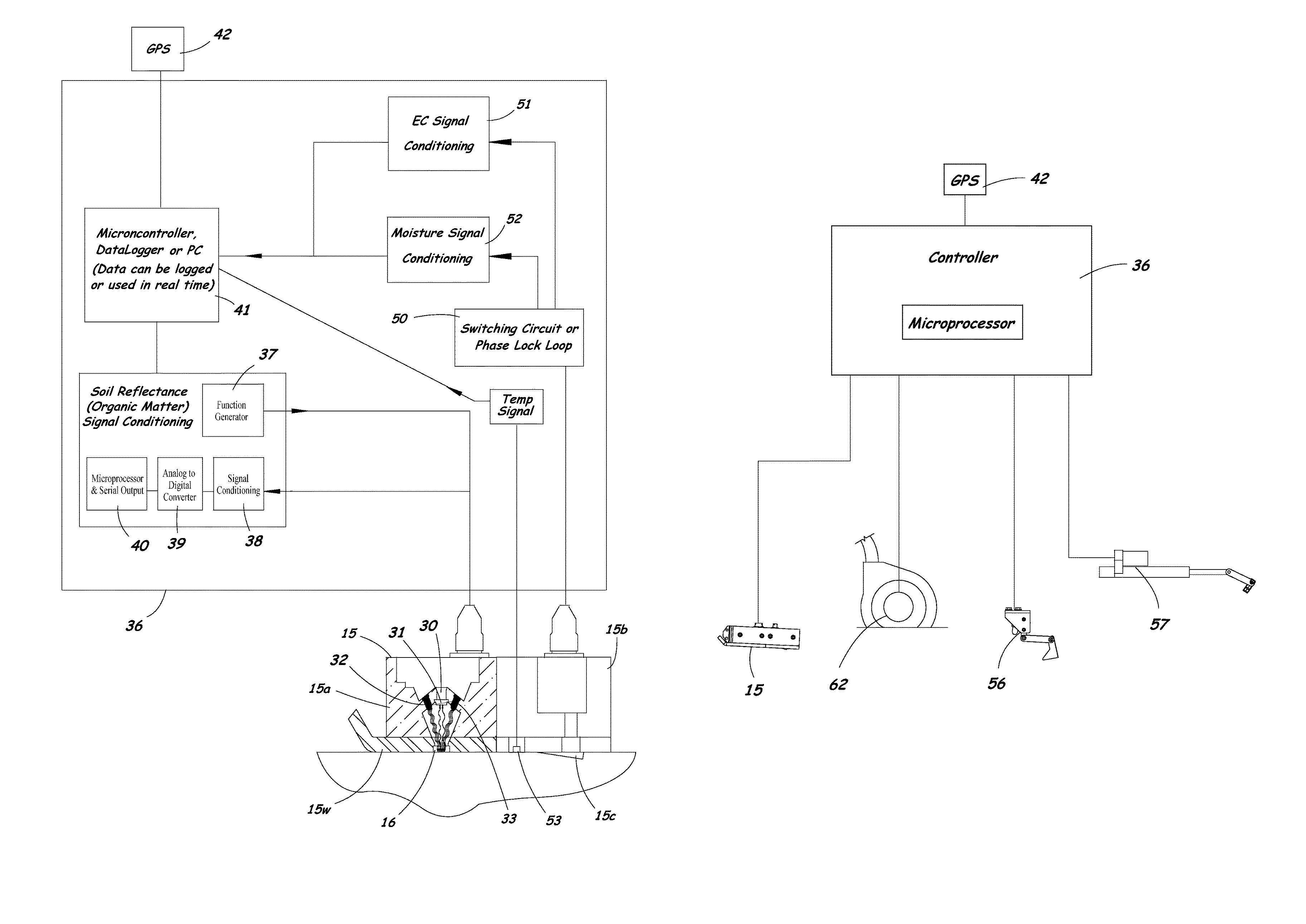 Agricultural planter with automatic depth and seeding rate control