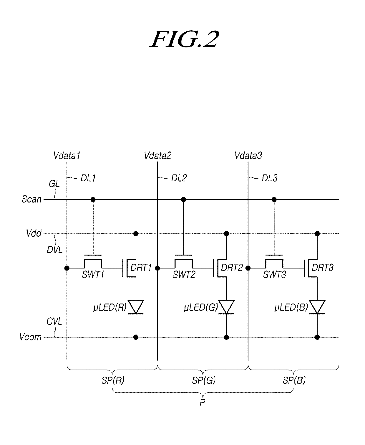 Light-emitting diode chip and micro display device