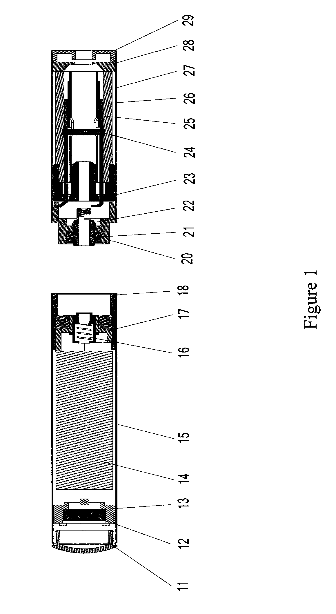 Battery assembly and atomizing assembly of electronic cigarette, and electronic cigarette