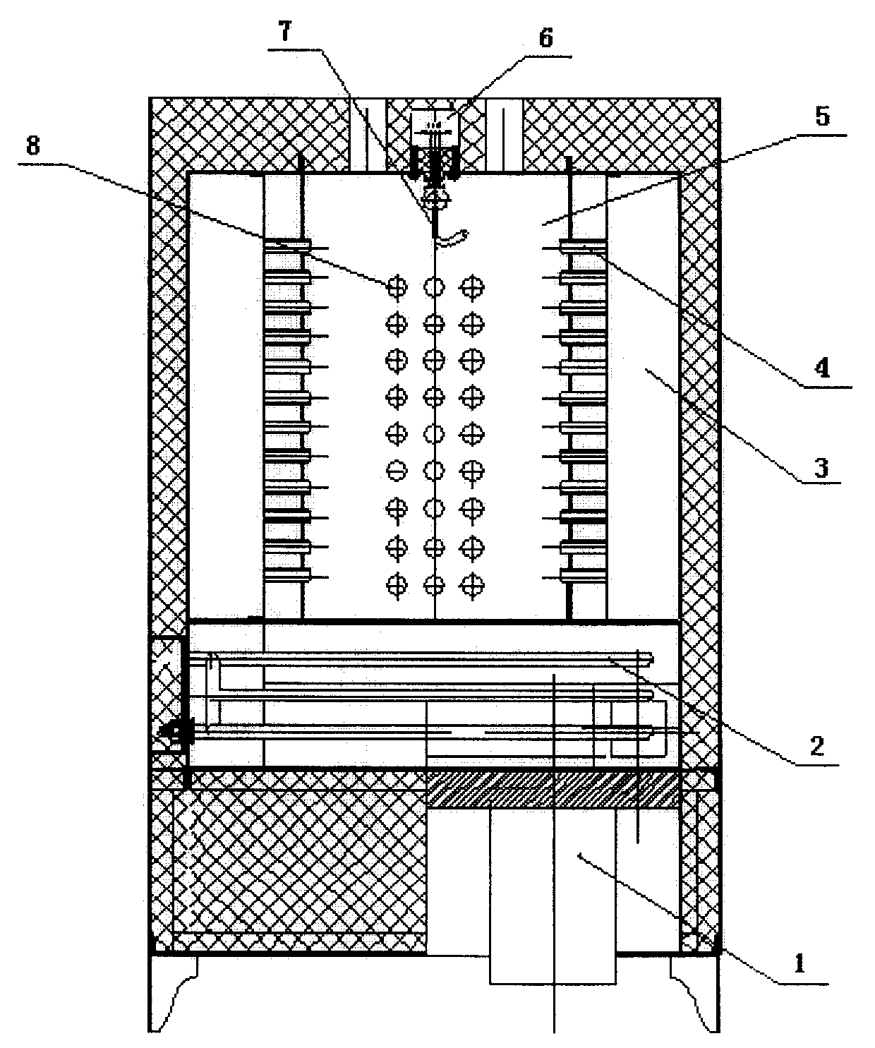 Duck Roasting process and device by air jet impacting