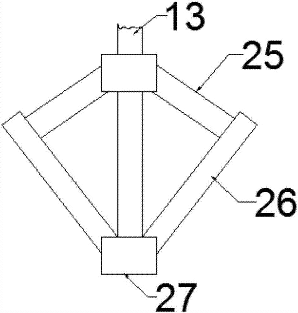 Sewage treatment device for municipal engineering