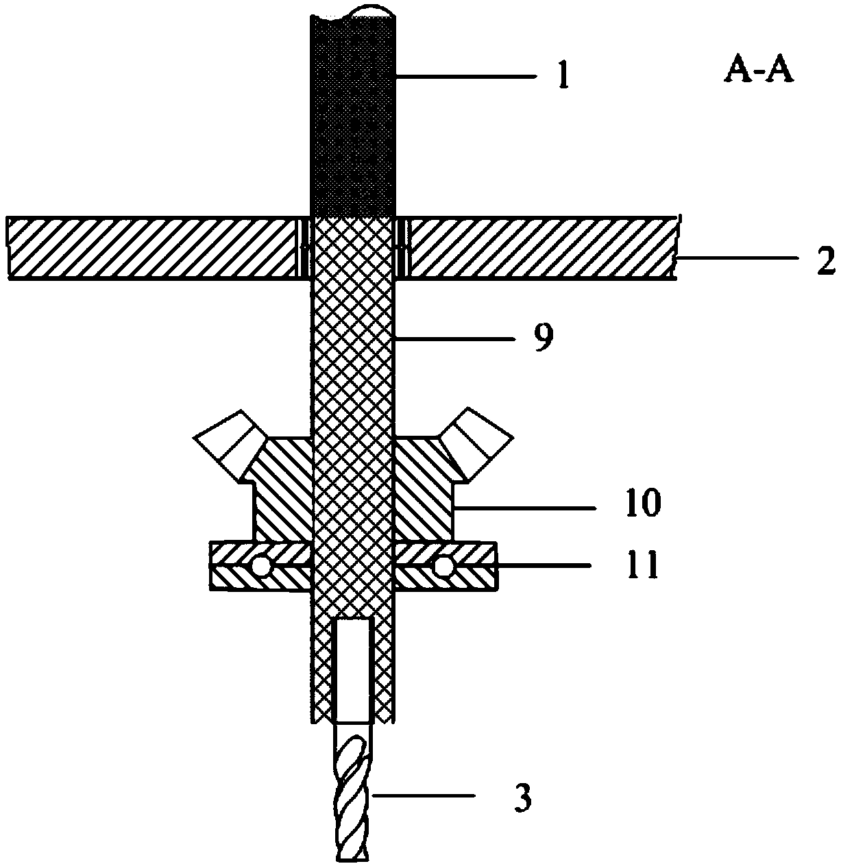 A plane milling-rolling compound device and a milling machine including the device