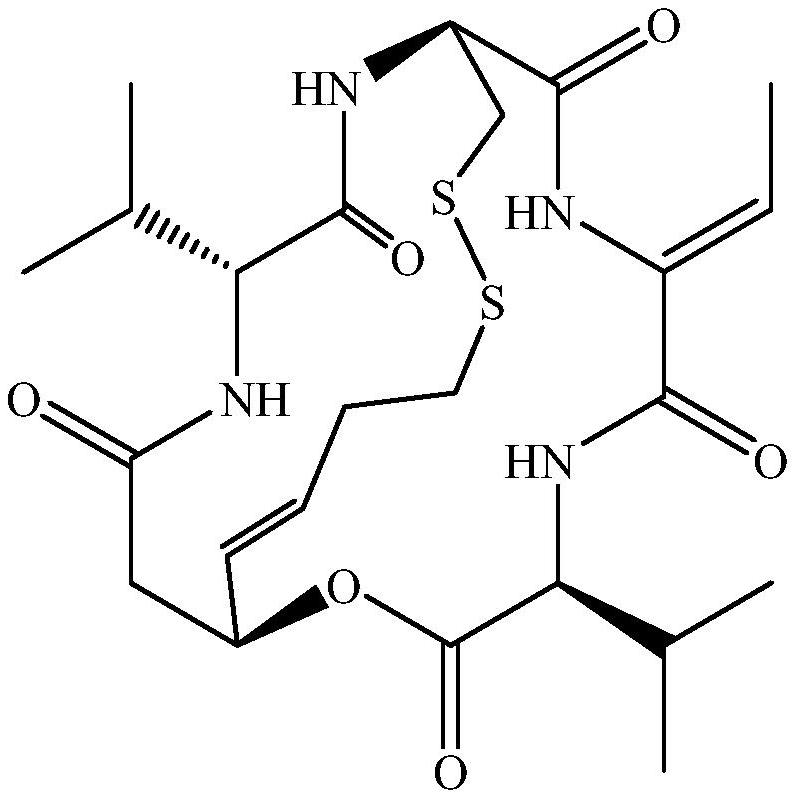 Preparation method for synthesizing romidepsin dipolymer romipeptide A