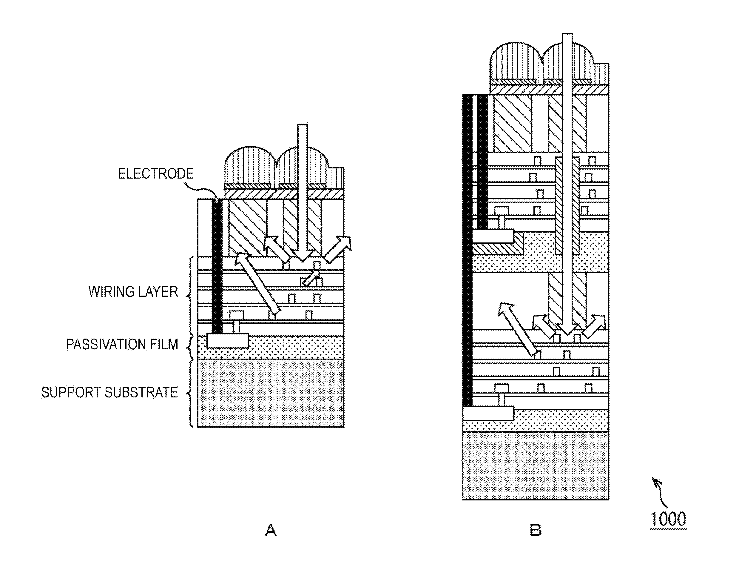 Imaging element, electronic device, and information processing device