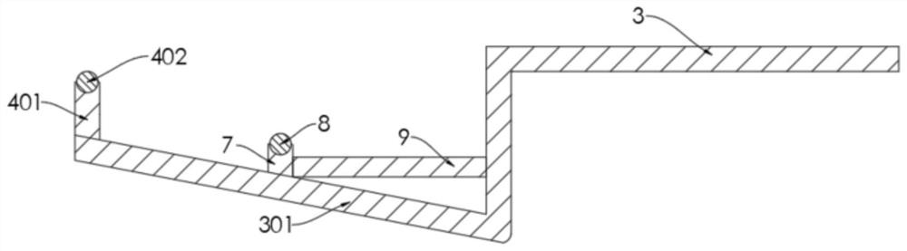 Stable building expansion joint structure