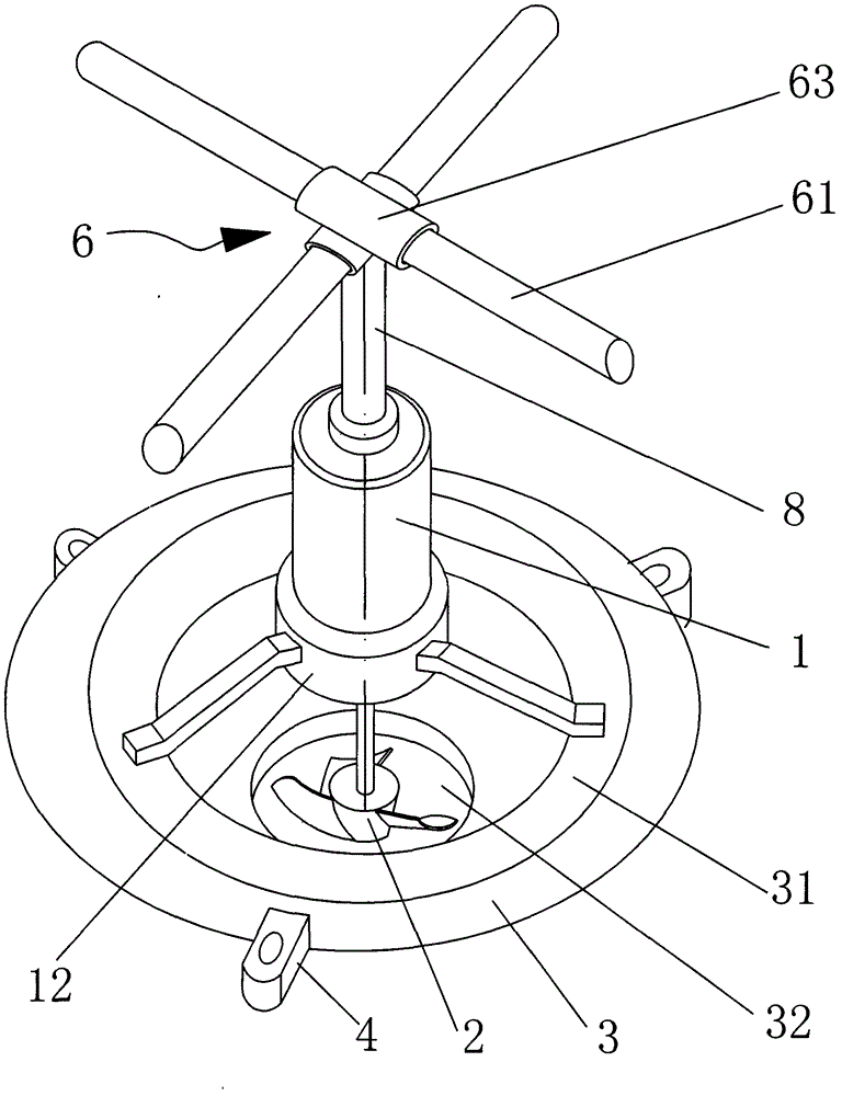 Wave-making oxygen increasing machine