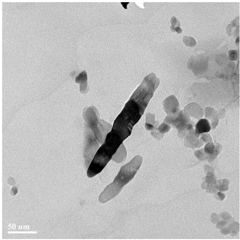 Preparation method of boron-doped graphene nano-sheet composite TiO2 photocatalyst