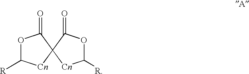 Preparation and use of gamma-butyrolactones as cross-linking agents