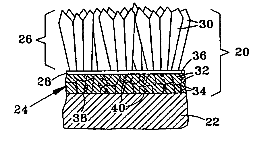 Beta-phase nickel aluminide overlay coatings and process therefor