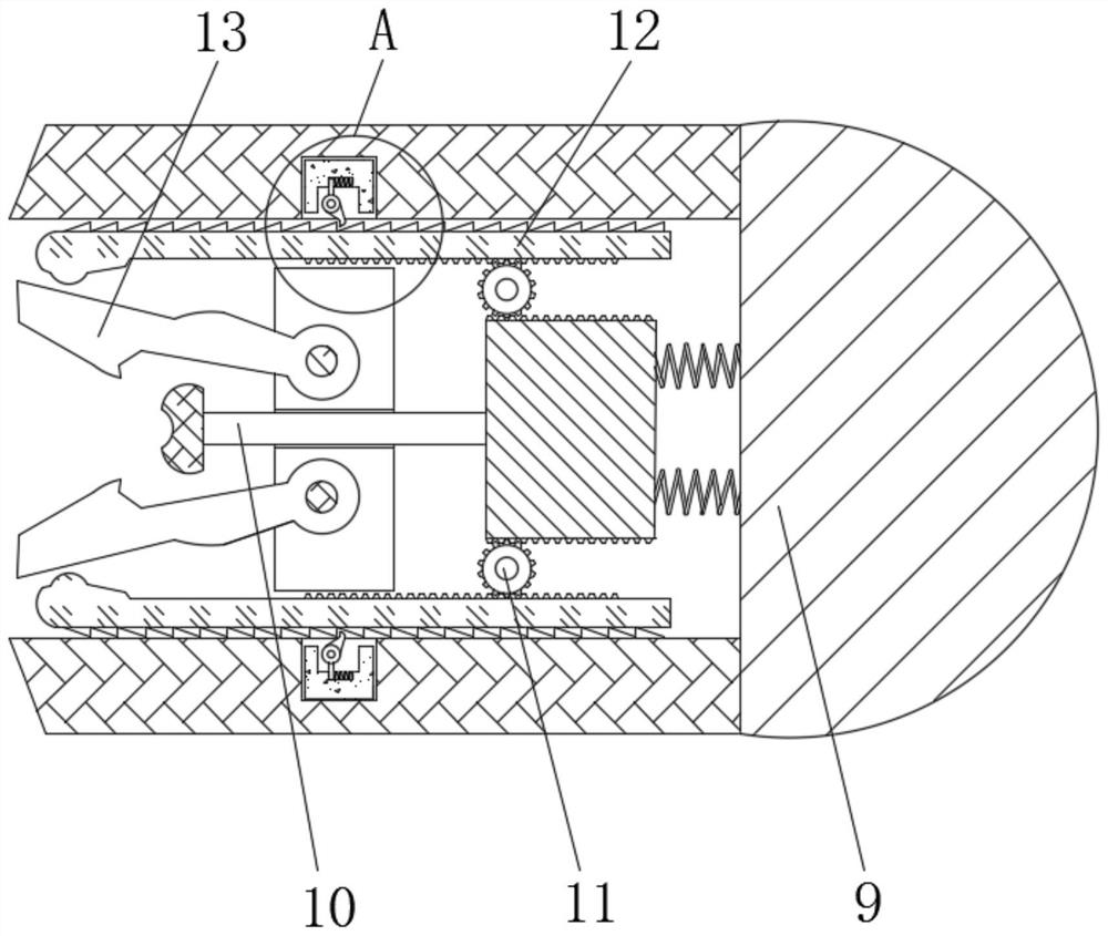 Automatic cold bending device for building construction embedded steel bars