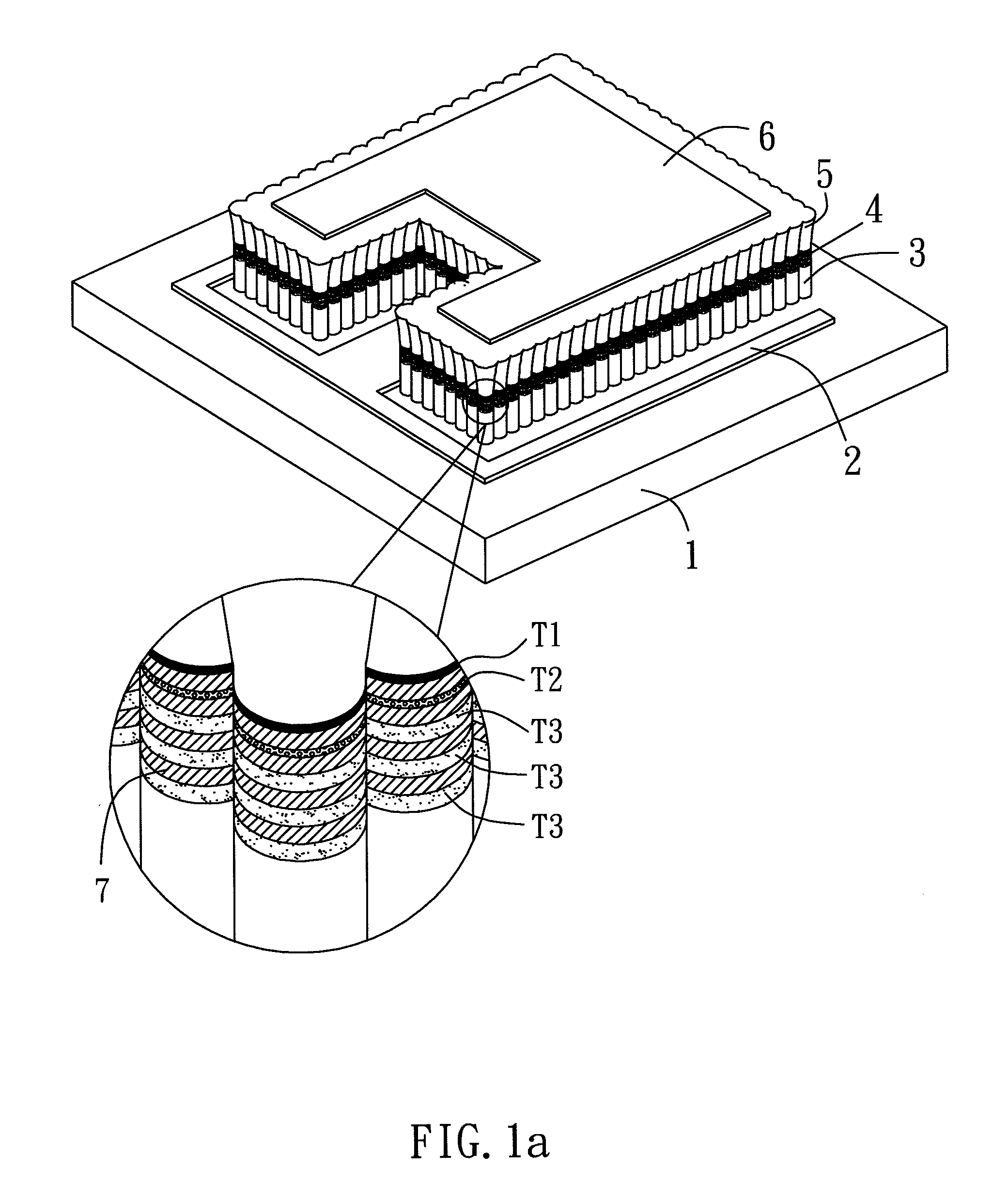 Iii-nitride light-emitting diode and method of producing the same