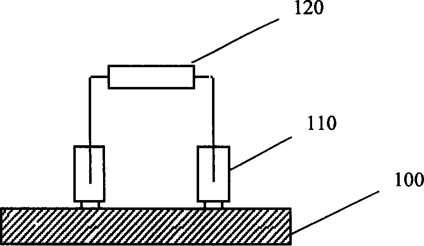 Back board for through hole plugging device and assembling method