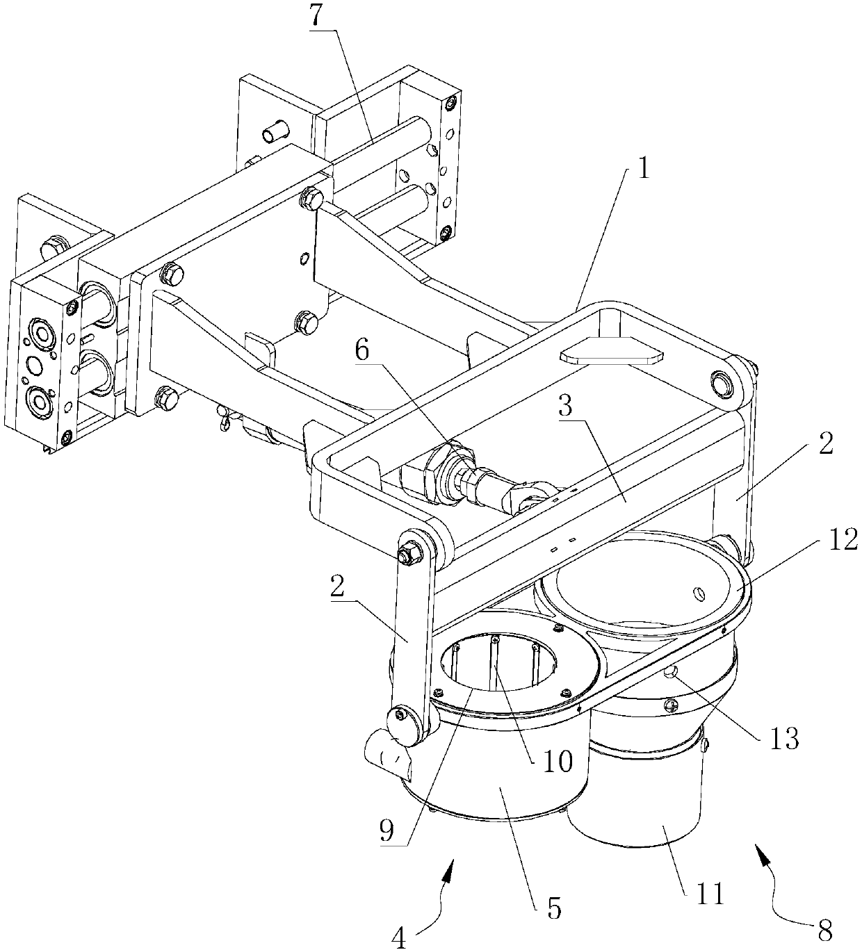 Drill pipe automatic thread cleaning device