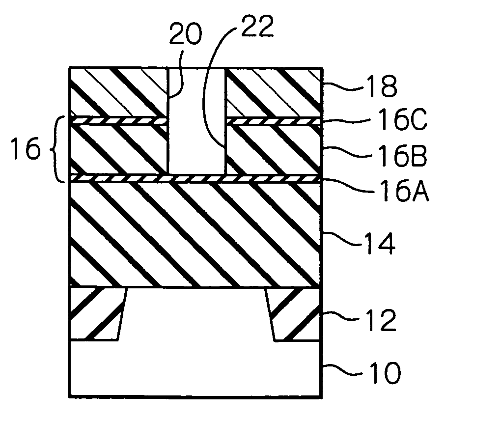 Semiconductor device with multi-layered wiring arrangement including reinforcing patterns, and production method for manufacturing such semiconductor device