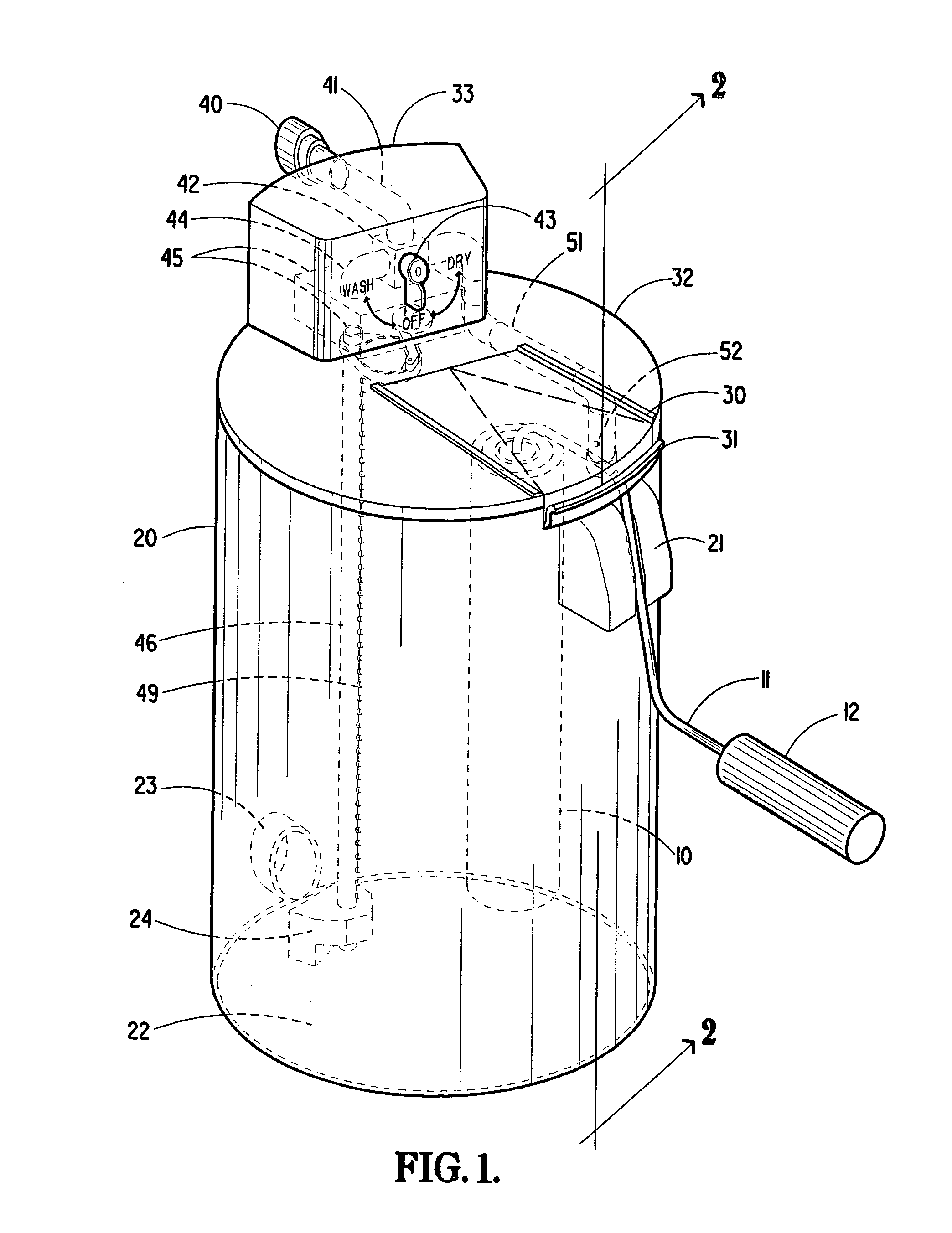 Cleaning device for paint rollers