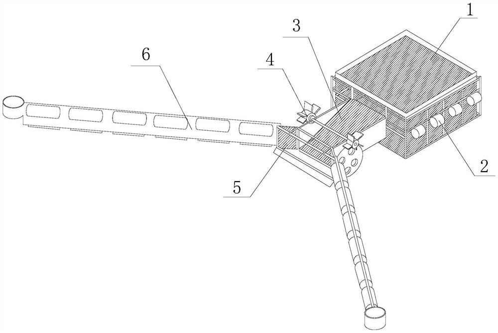 Marine garbage recycling and collecting system and method