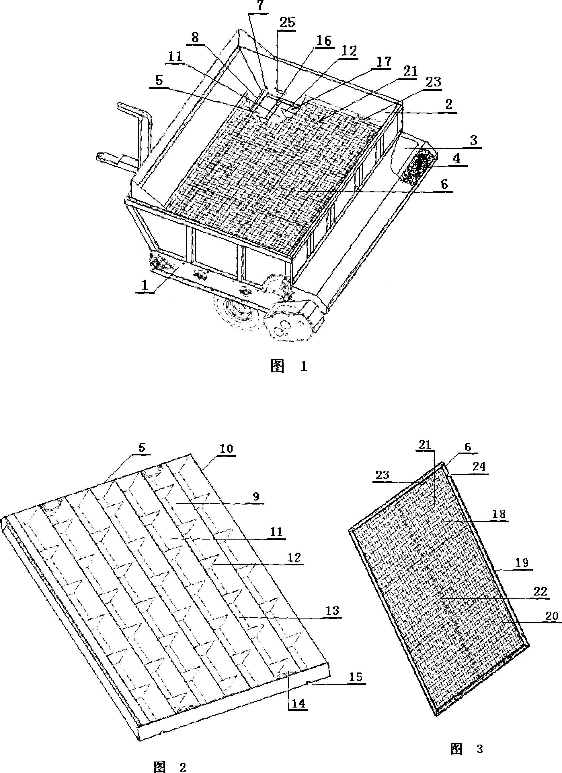 Sand-paving machine simultaneously having sieving sand pressure-reducing sand-guide functions