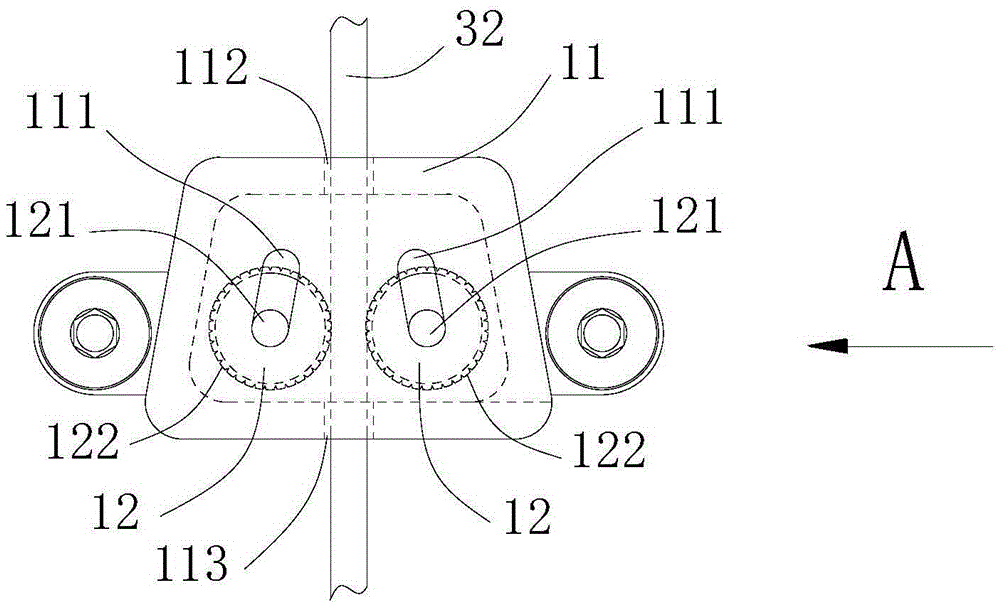 Fixator for fixing anti-falling device