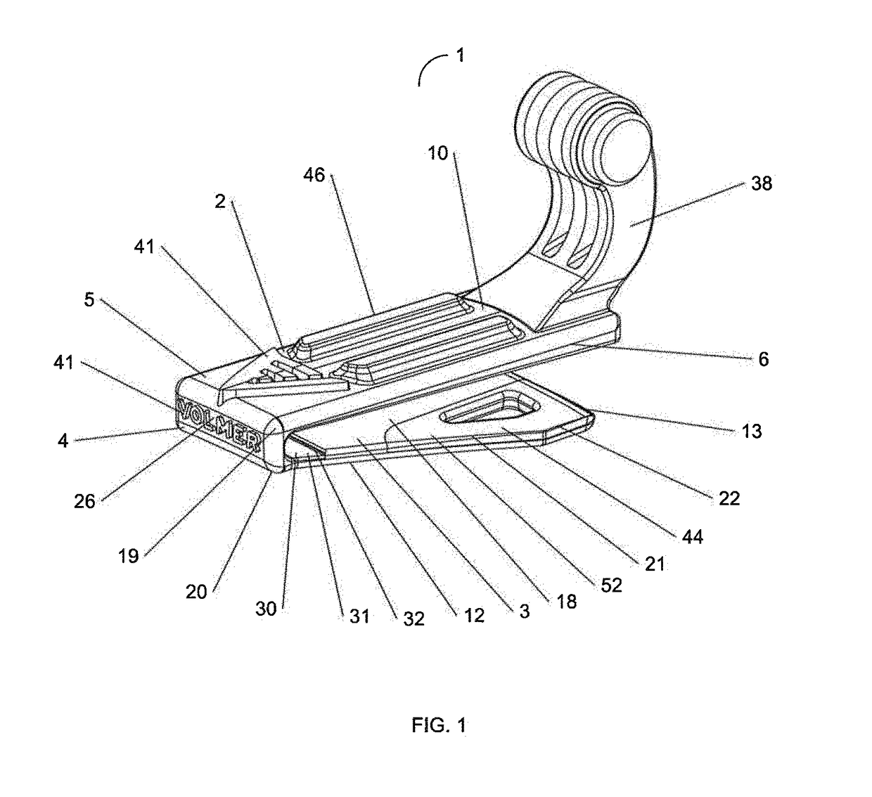 Brim clip with dual lighting systems