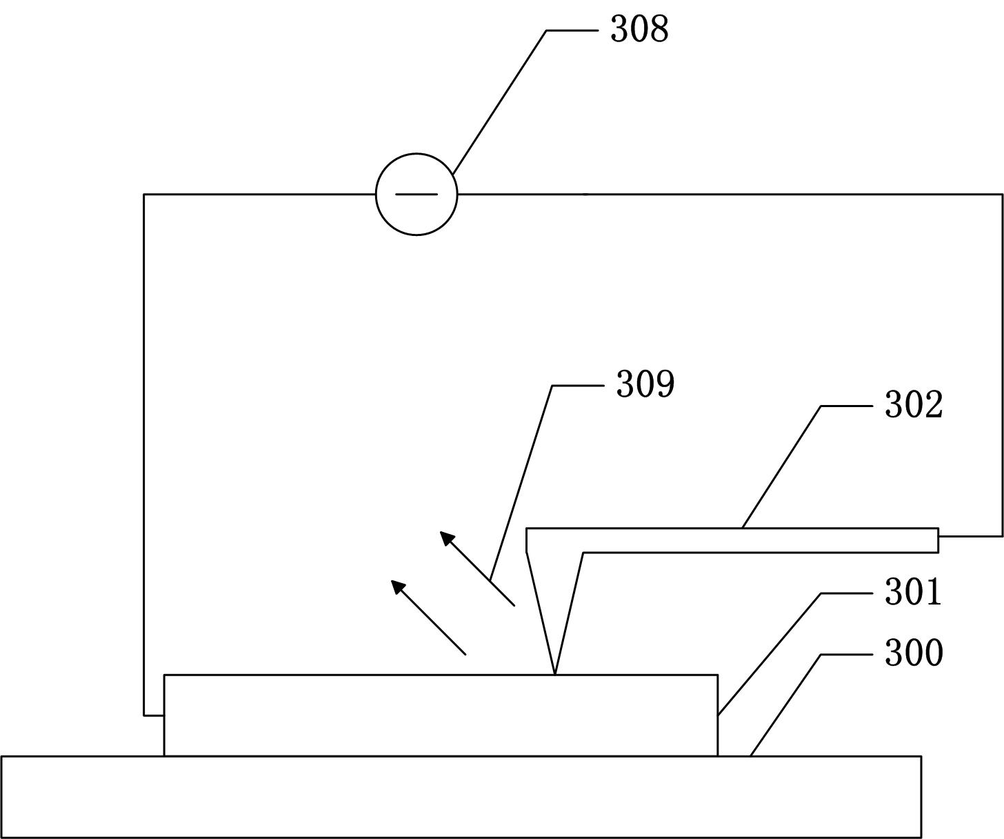 Device and method for measuring surface defect of semiconductor material