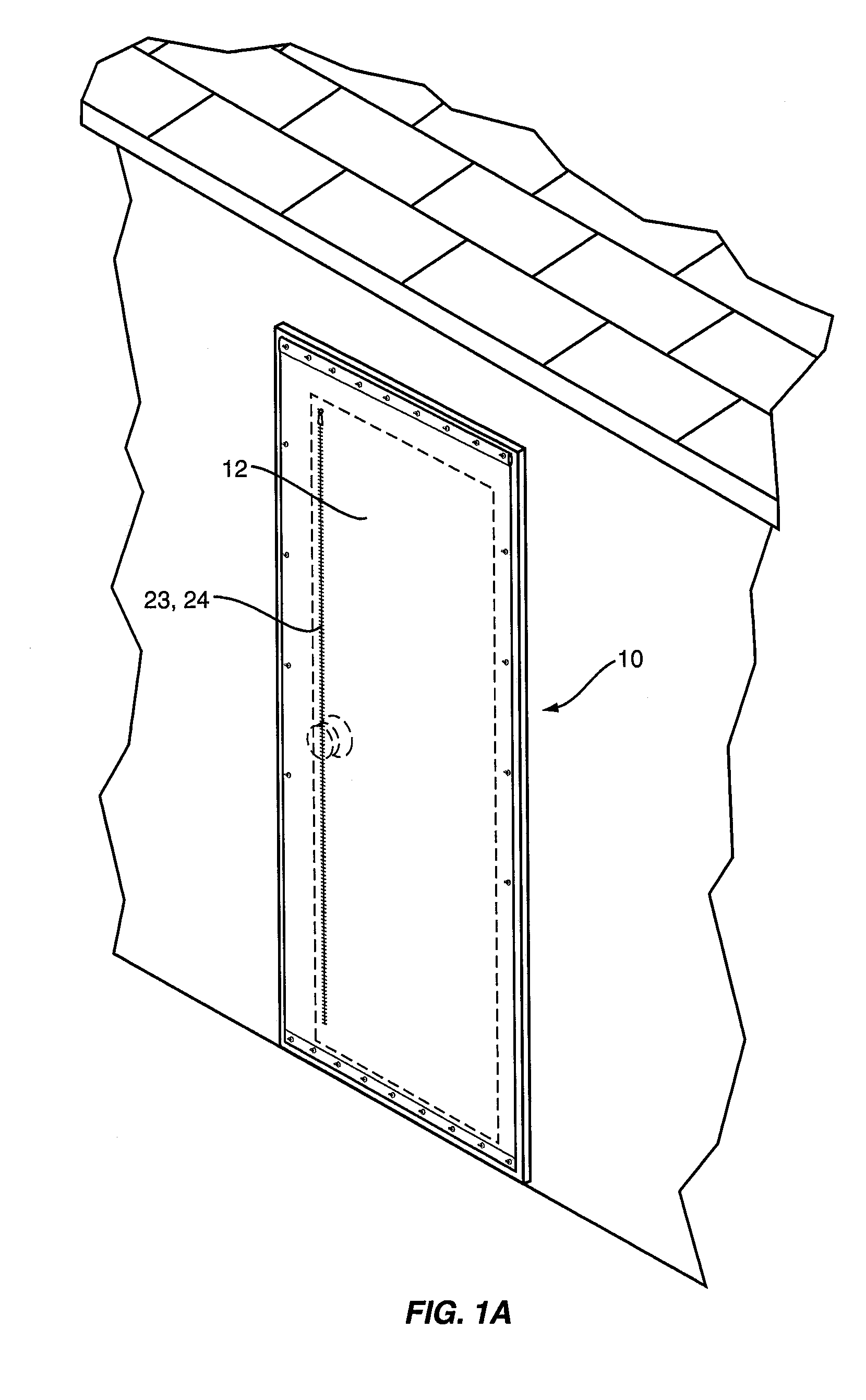 Storm Panel for Protecting Windows and Doors During High Winds