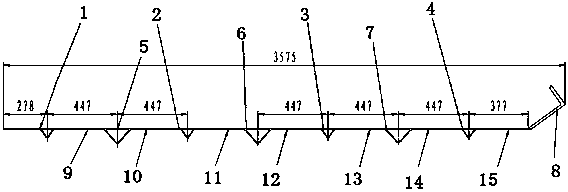 End wall of railway wagon made by aluminum alloy and manufacturing method thereof utilizing friction stir welding