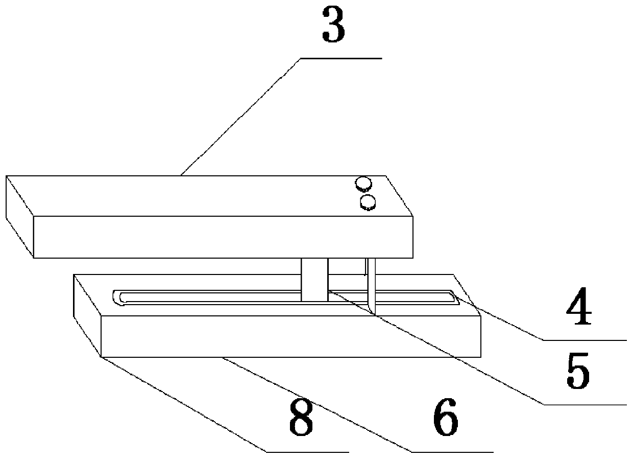 Auxiliary walking balancing device for medical use