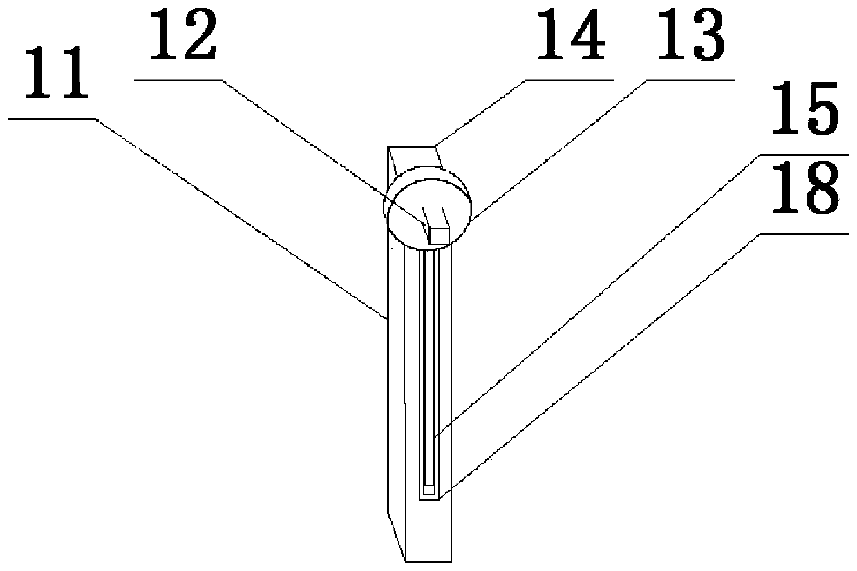 Auxiliary walking balancing device for medical use