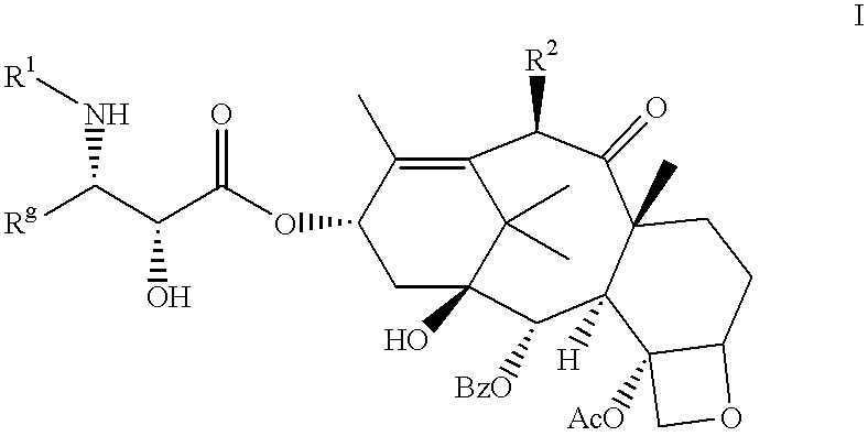 Taxane anticancer agents