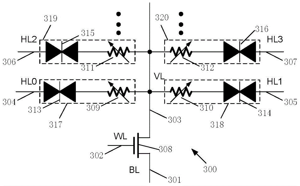 IR drop and read/write interference suppression framework and operation algorithm for three-dimensional vertical stack resistive random access memory