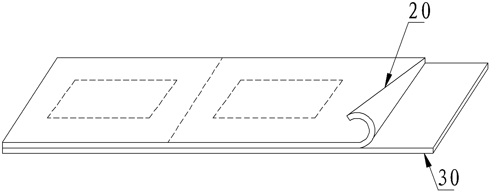 Medical packaging material resisting impregnation