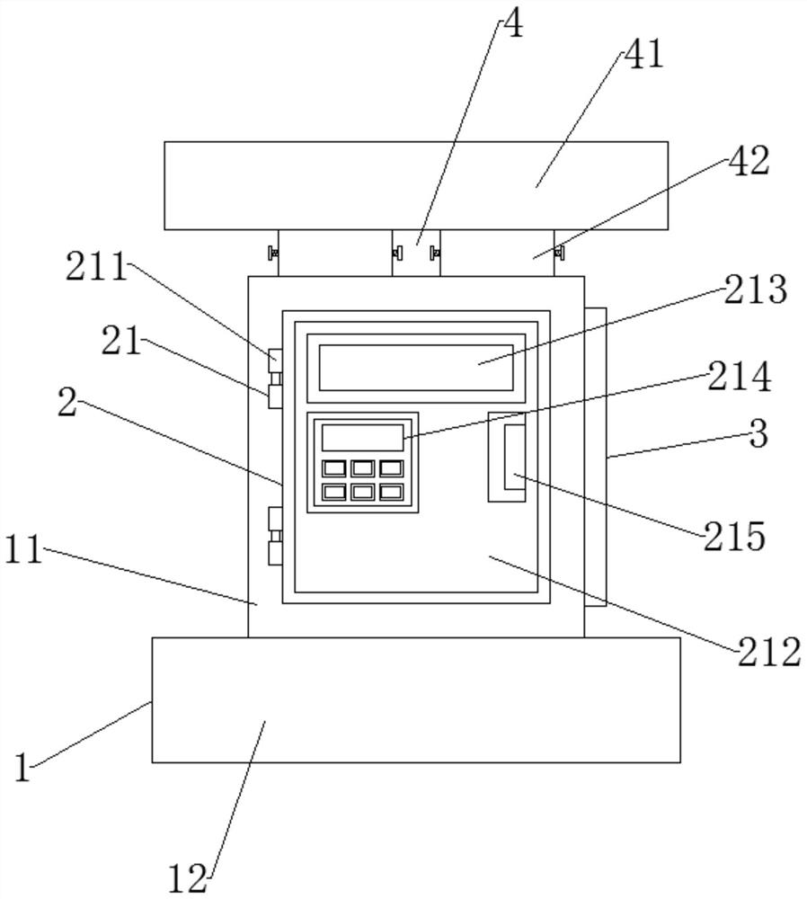 Protective device for power distribution equipment of power system