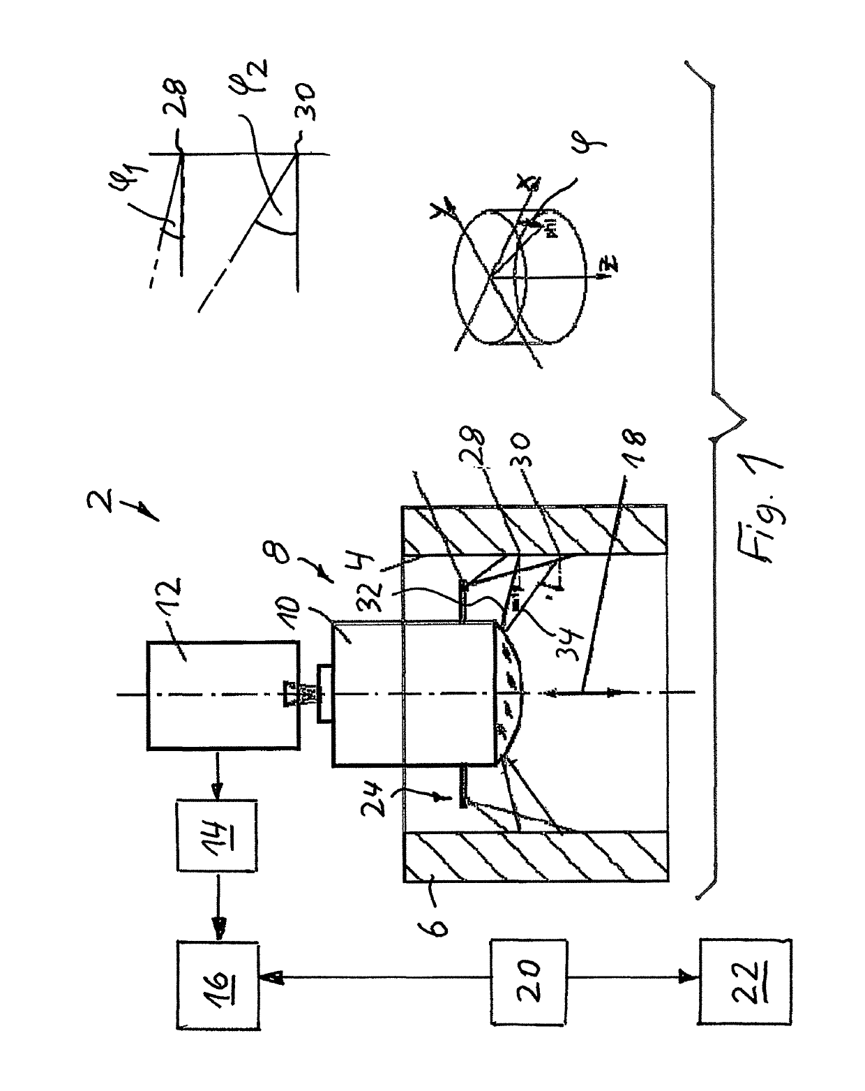 Borehole inspection device