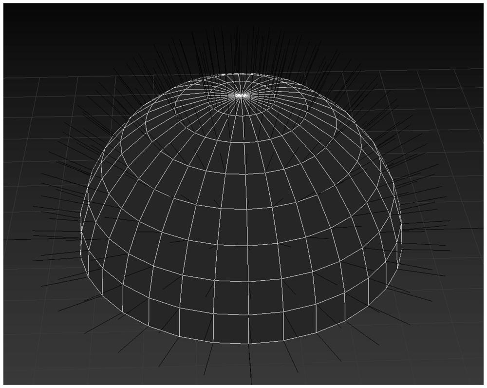 Virtual sky picture rendering method and related equipment