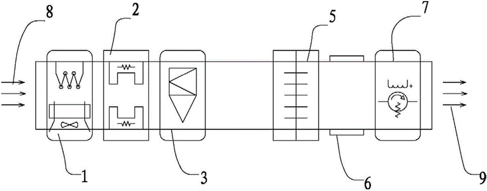 Worn particle monitoring system using temperature control, electric shock hammer adsorption and adjacent capacitance