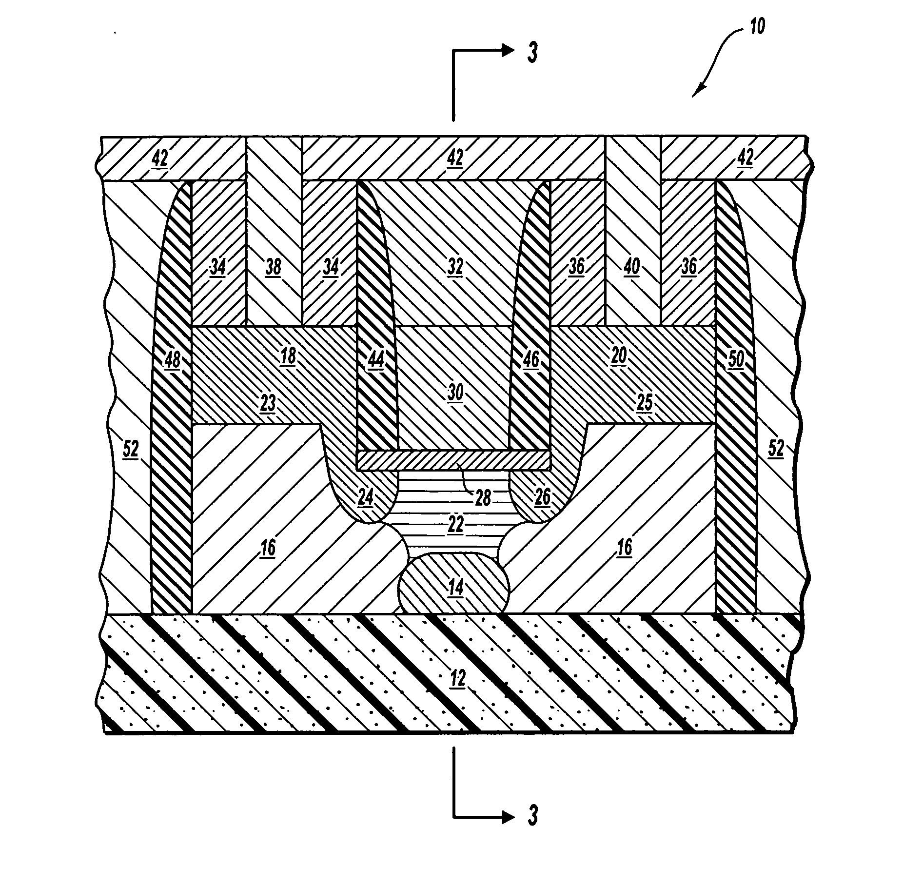 Double-gated transistor circuit