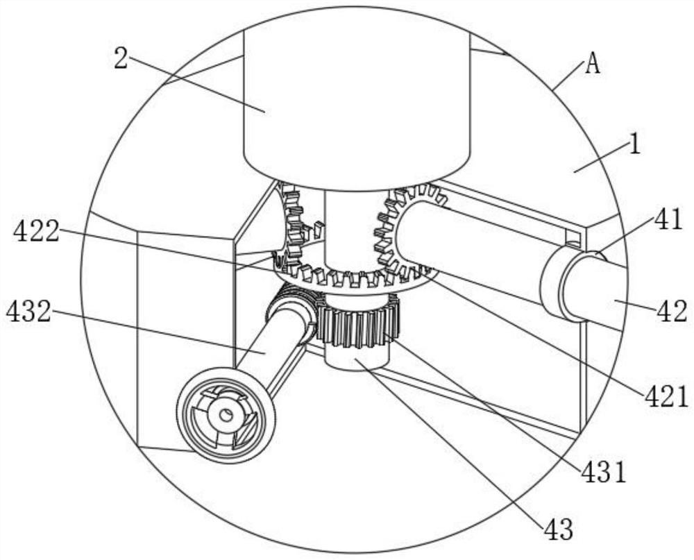 Adjustable supporting device for 5G antenna