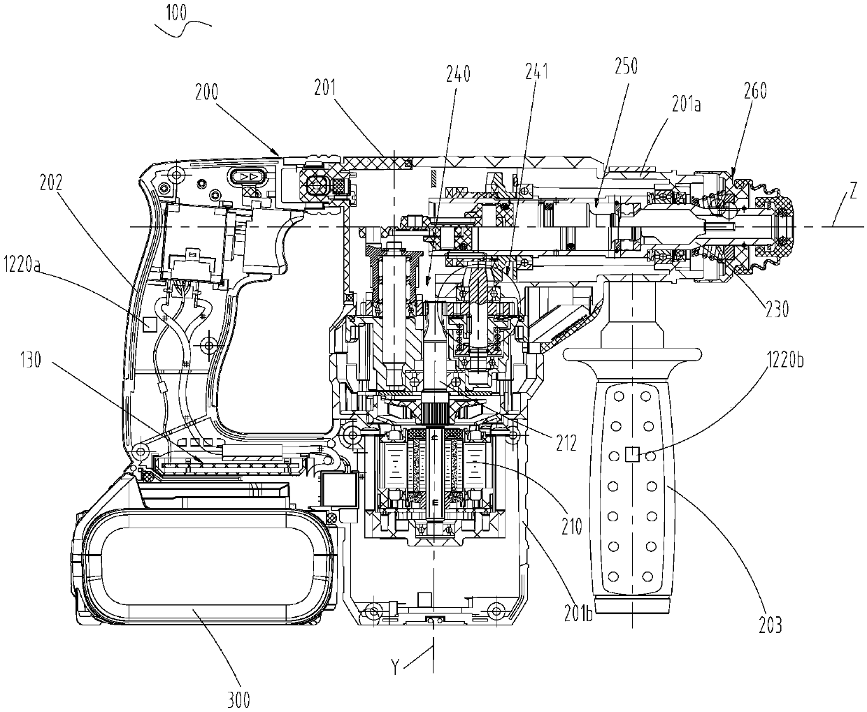 An electric tool and an electric tool control method