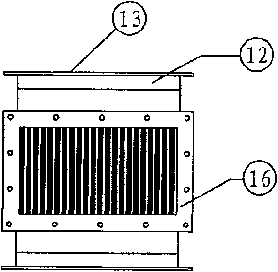 Air-air heat exchanger with refrigerating function