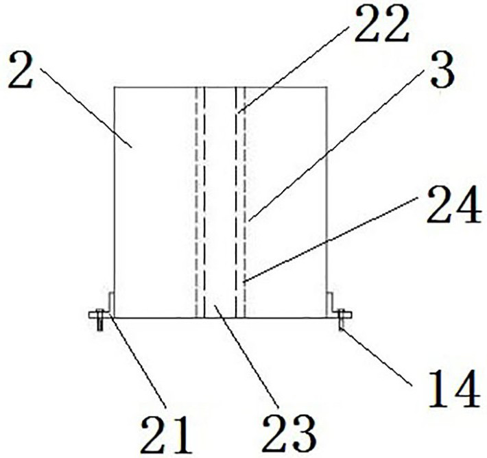 Battery pole piece photocatalytic degradation device and battery pole piece photocatalytic degradation equipment