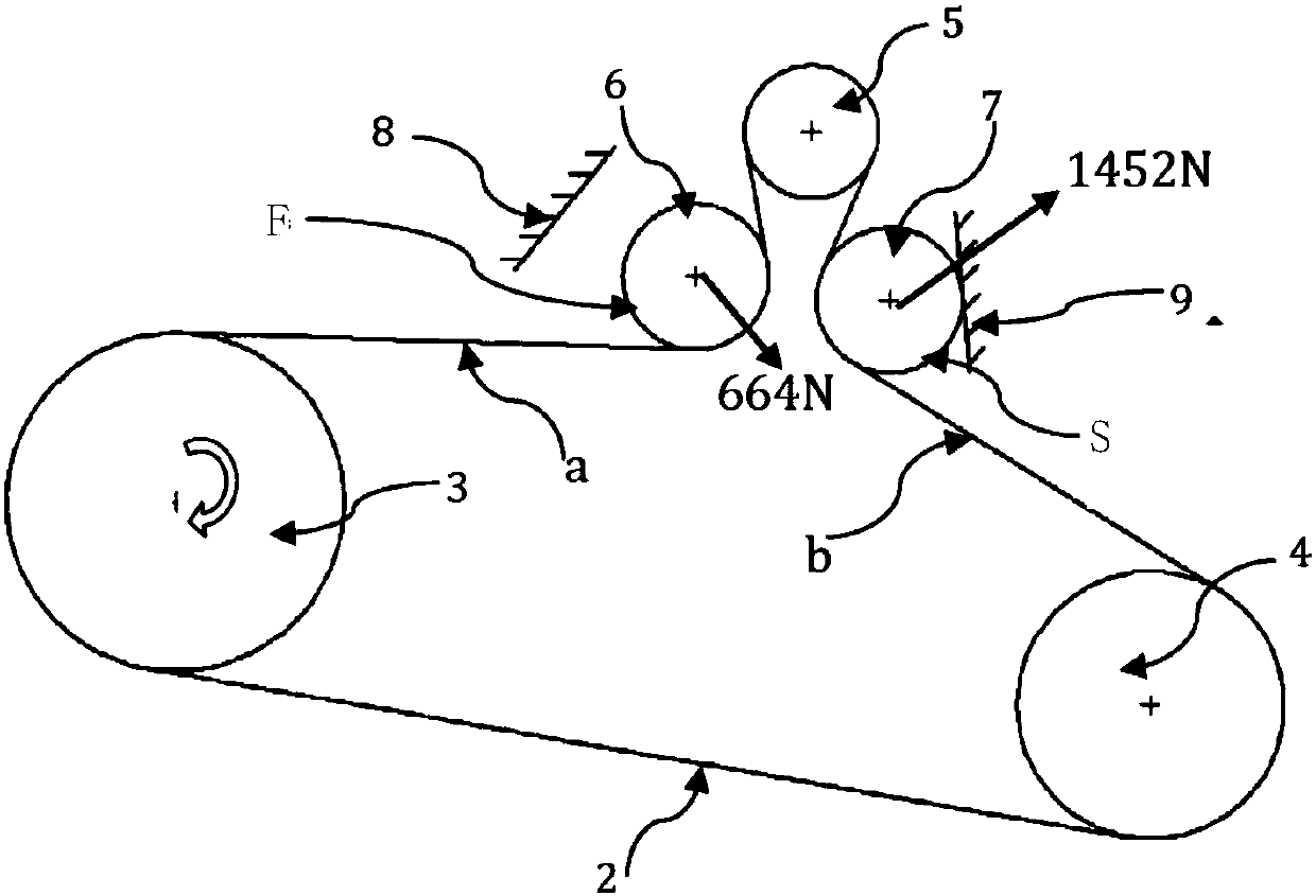 Belt Tensioner for Hybrid Vehicles