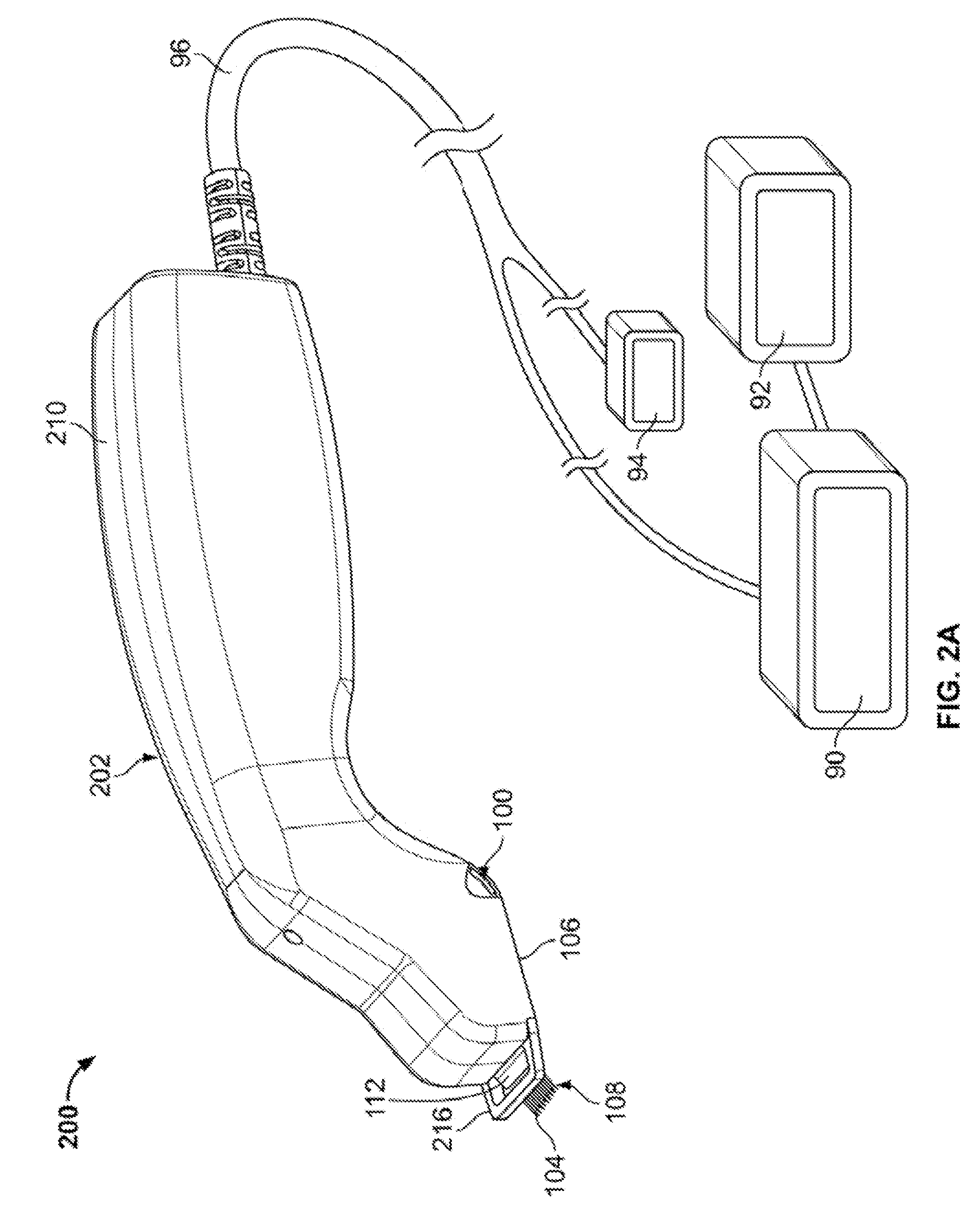 Methods for applying energy to tissue using  isolated energy sources