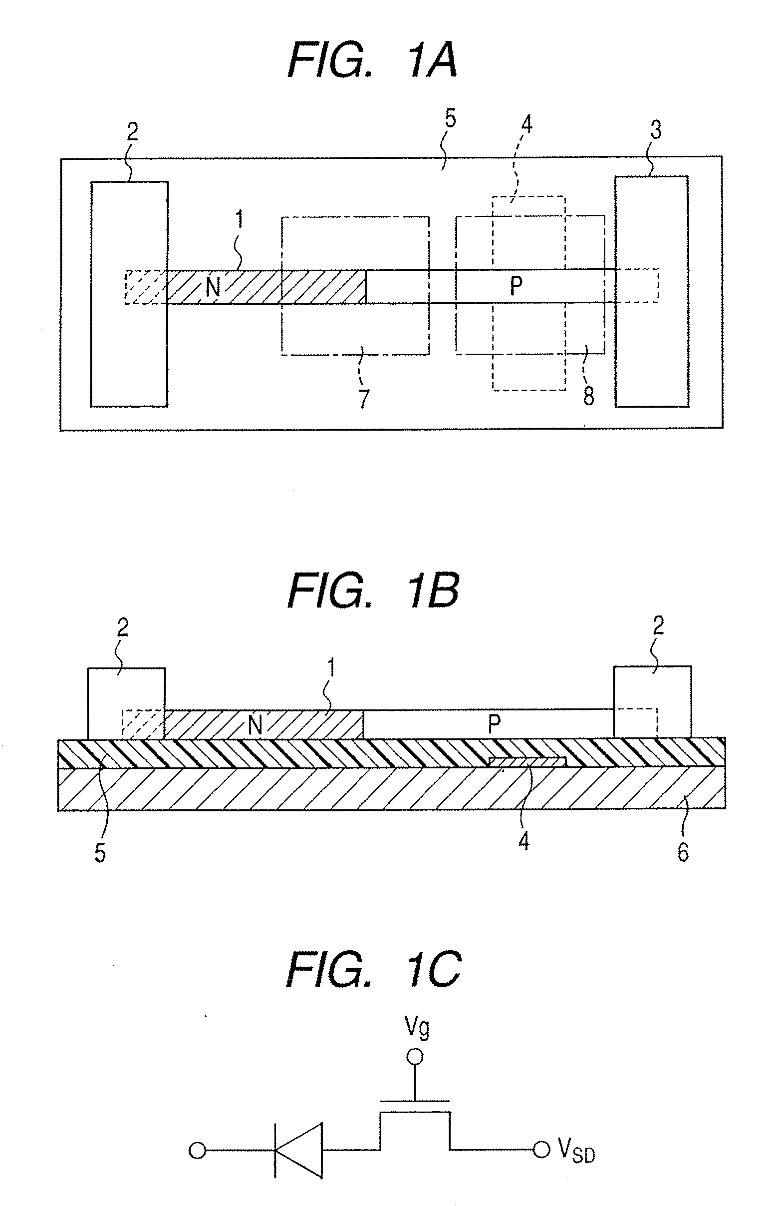 Semiconductor device using semiconductor nanowire and display apparatus and image pick-up apparatus using the same