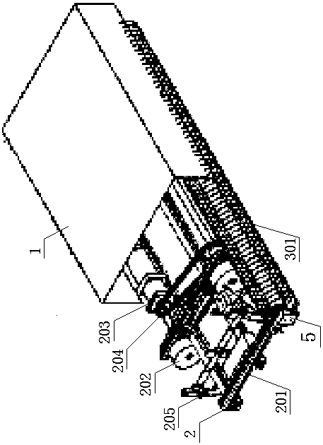 Intelligent sweeping device for tiled photovoltaic power station