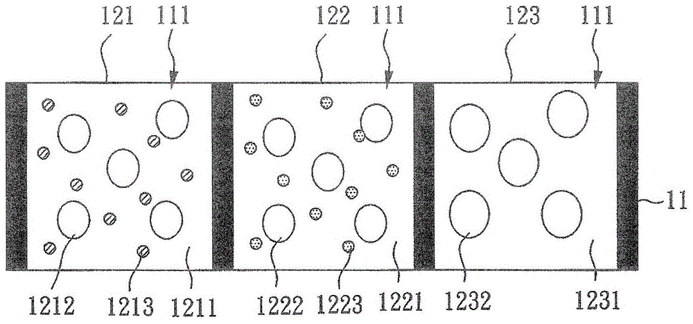 Patterned color conversion film and display device using same