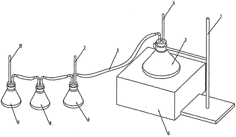 Method for recycling silver powder ammonia prepared by hydrazine hydrate reaction